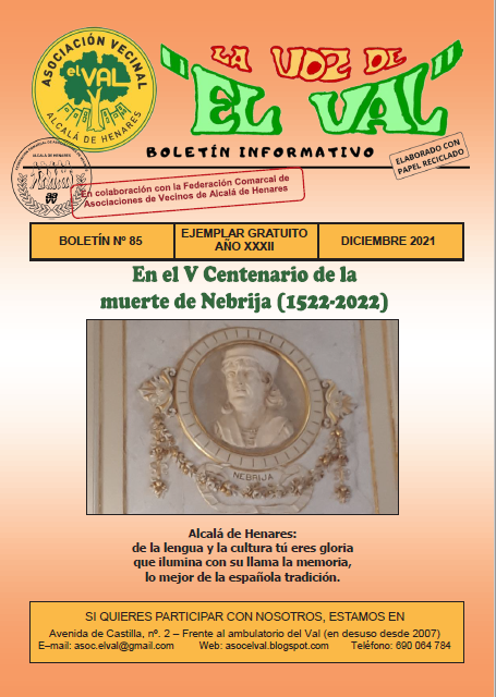 Portada de La Voz de "El Val"